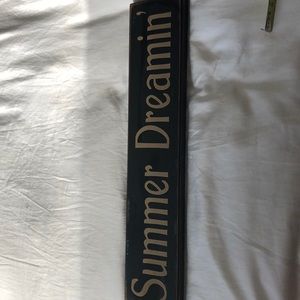 Rustic/Primitive summer dreamin wooden sign